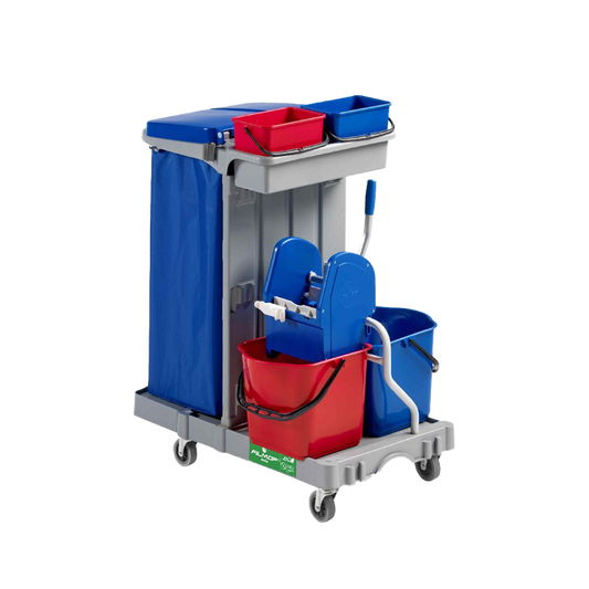 FILMOP Carro Multiusos ALPHA 1104 com Porta-Sacos Dobrável e Espremedor de Pressão