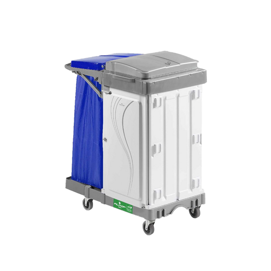 FILMOP Carro Multiusos ALPHA 3301000 com Porta-Saco Dobrável e Armações Verticais