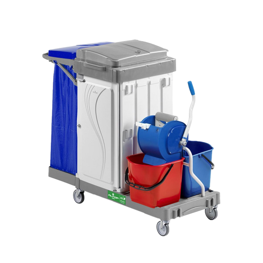 FILMOP Carro Multiusos ALPHA 3601400 com Espremedor Ajustável e Baldes Separadores