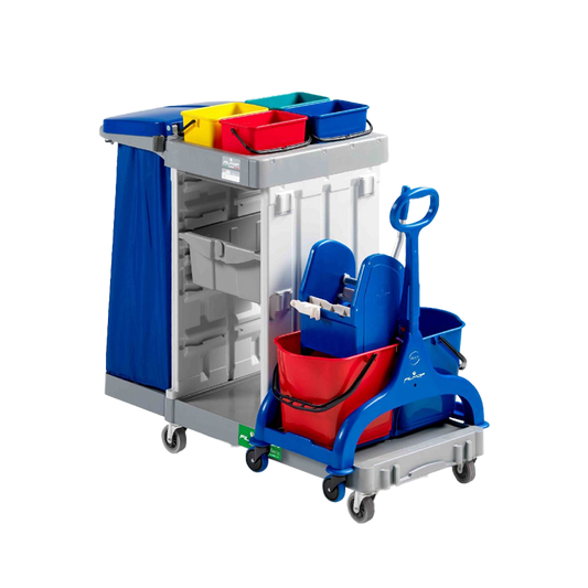 FILMOP Carro Multiusos ALPHA 5110 com Porta-Sacos Dobrável e Carro Fred Removível