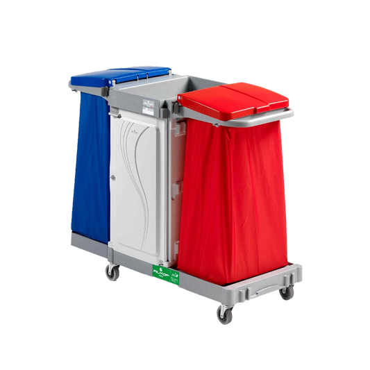 FILMOP Carro Multiusos ALPHA 6105 com Porta-Sacos Dobrável e Compartimento Fechado
