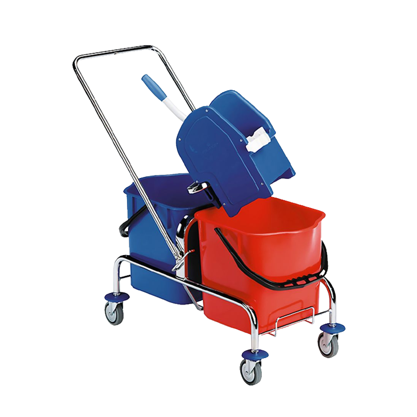 FILMOP Reinigungsfahrwagen JACK mit Drehpresse