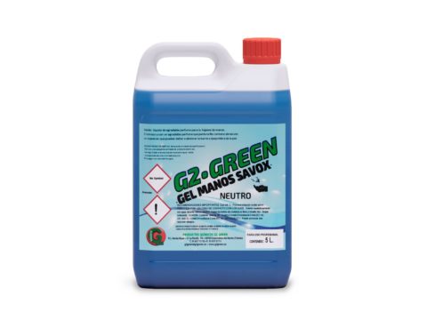 G2 Gel de Mãos Savox pH Neutro – Detergente Cremoso
