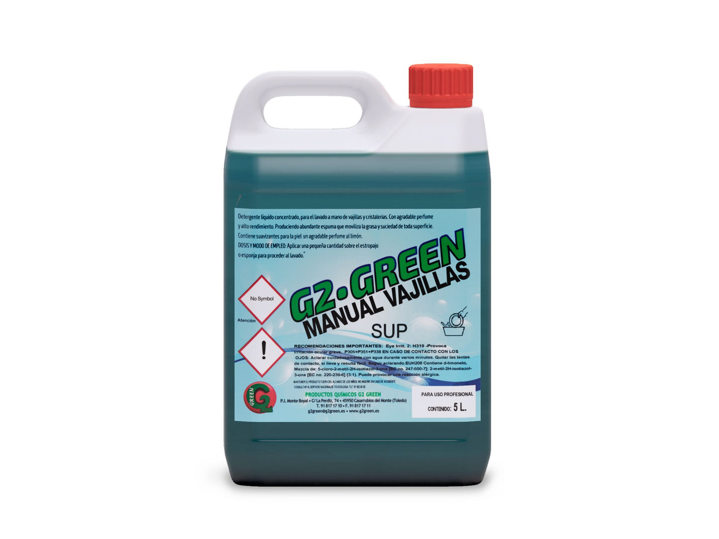 G2 Manual Louça – Detergente Líquido Concentrado