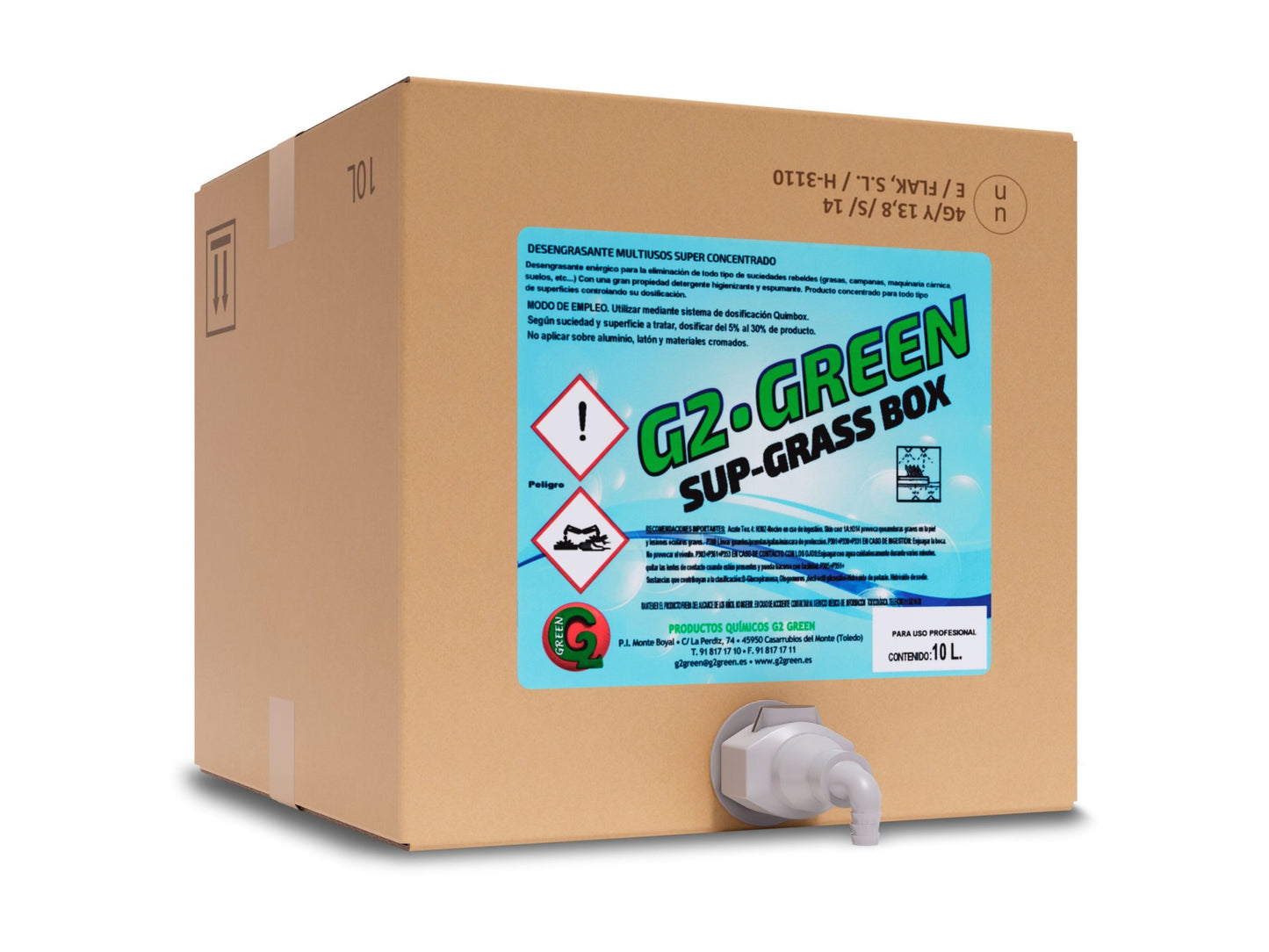 G2 Sup-Grass Box – Ultrakonzentrierter alkalischer Entfetter