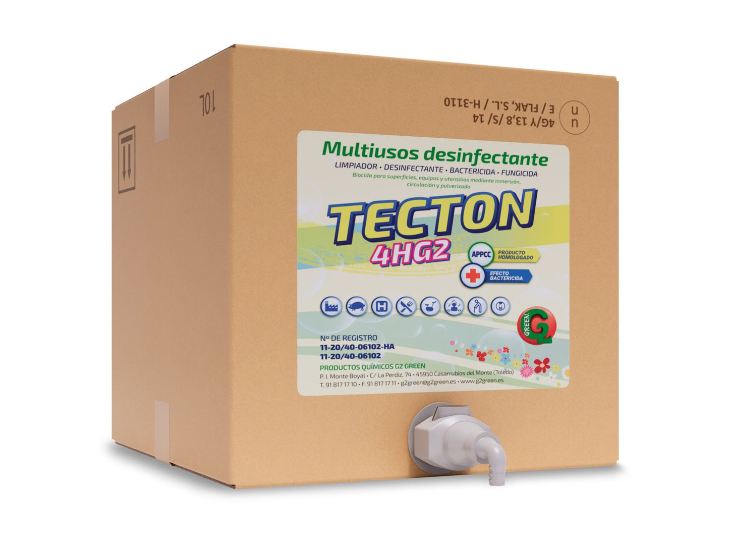 G2 Tecton 4HG2 Norma HA Box – Bakterizides und fungizides Reinigungsmittel und Desinfektionsmittel