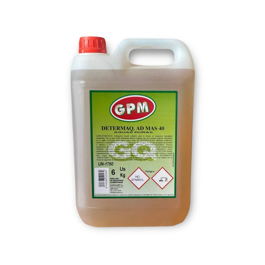 GPM DETERMAQ AD MAS 40 – Detergente Líquido para Máquinas de Loiça (Águas Duras)