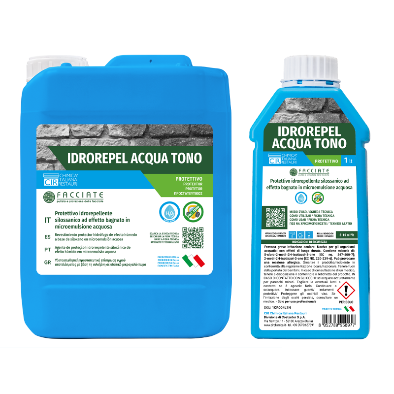 CIR IDROREPEL ACQUA TONO - Protetor Impregnante Siloxânico Nanotecnológico