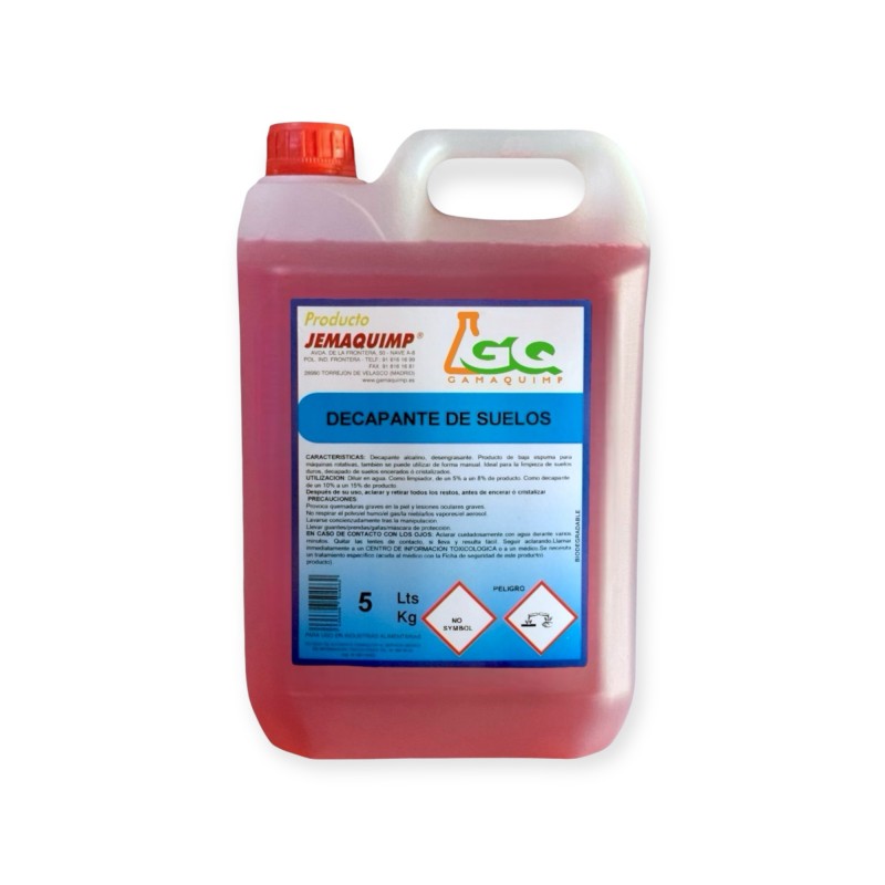 JEMAQUIMP Fußbodenbeize – Alkalische und entfettende Wirkung