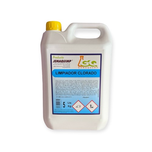 JEMAQUIMP Detergente Clorado – Limpeza e Higienização Profunda