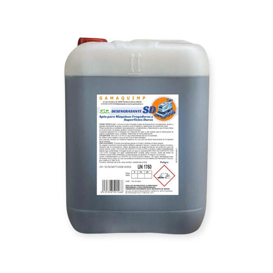 JEMAQUIMP Detergente S-D – Desengordurante para Superfícies Duras