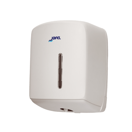 JOFEL DISPENSADOR DE TOALHAS MÃO CENTREFEED (CAIXA) TIMELESS BRANCO ABS