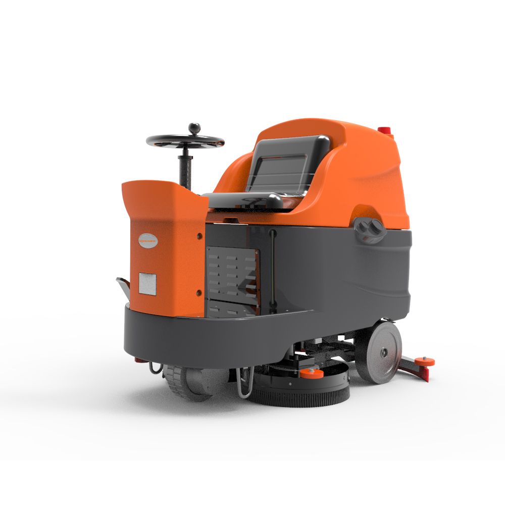 KRUGER KF85180B Varredora a Bateria 36 V – 850 mm – 180/200 L (sem bateria nem carregador)