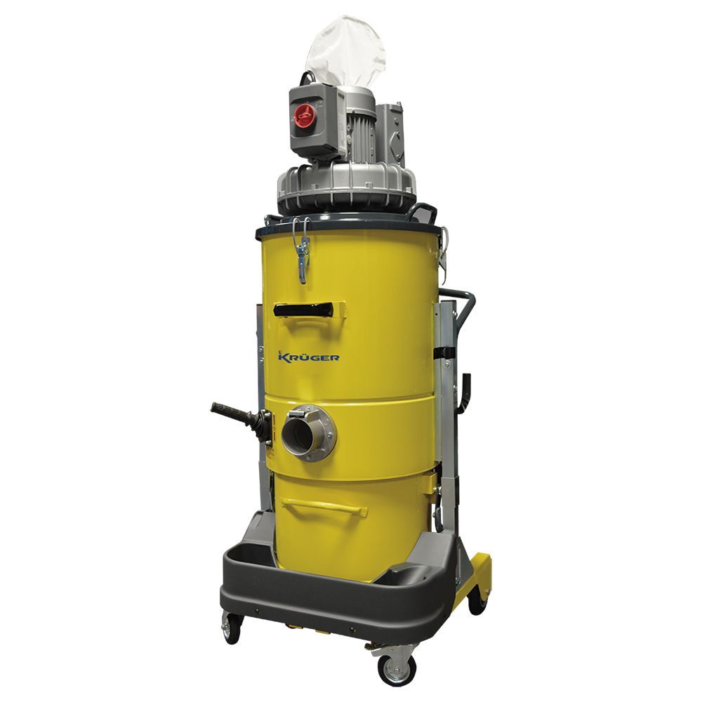 KRUGER KRAI45 Aspirador Industrial 400 V – 3.000 W – 60 L