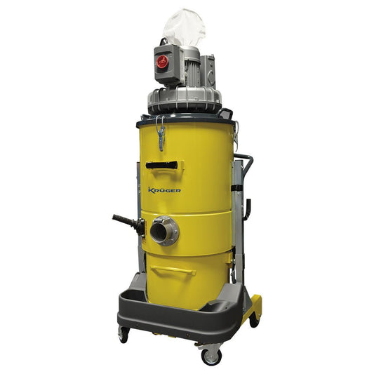 KRUGER KRAI45 Aspirador Industrial 400 V – 3.000 W – 60 L
