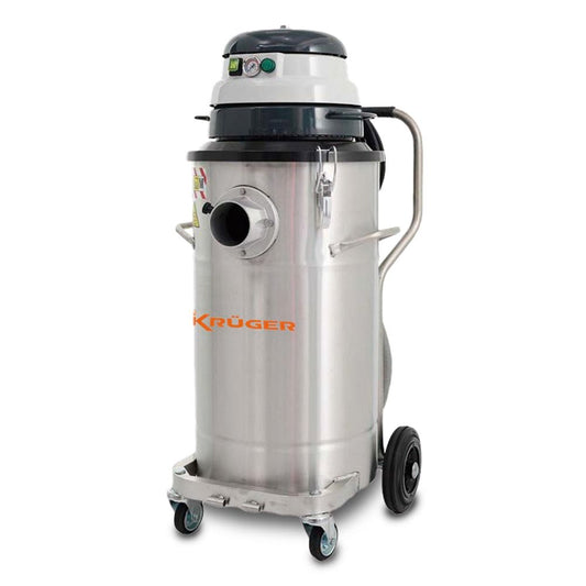 KRUGER KRAI80ATEX Aspirador Industrial ATEX 230 V – 1.150 W – 80 L Inox. (Z20–Z22)