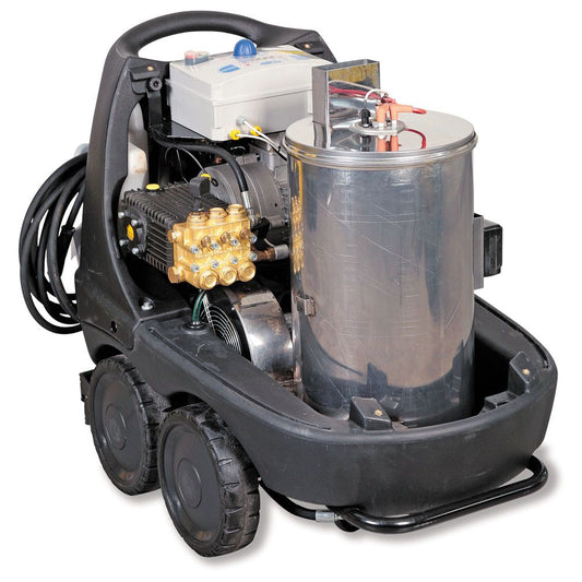 KRUGER KRUGER Maquina de Pressão KH2516F Hidrolavadora de Água Fria 256 bar 930 L/h 7,5 kWKH20030CSP Hidrolavadora de Água Quente – 200 bar / 1.800 L/h / 150 °C / 11 kW