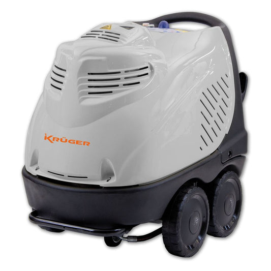 KRUGER KRUGER Maquina de Pressão KH2516F Hidrolavadora de Água Fria 256 bar 930 L/h 7,5 kWKH20030CSP Hidrolavadora de Água Quente – 200 bar / 1.800 L/h / 150 °C / 11 kW