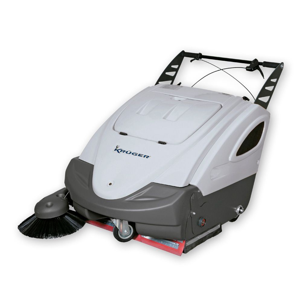 KRUGER Varredoras Industriais Compactas 60 L – Gasolina Honda 5.5 hp / Bateria 12 V