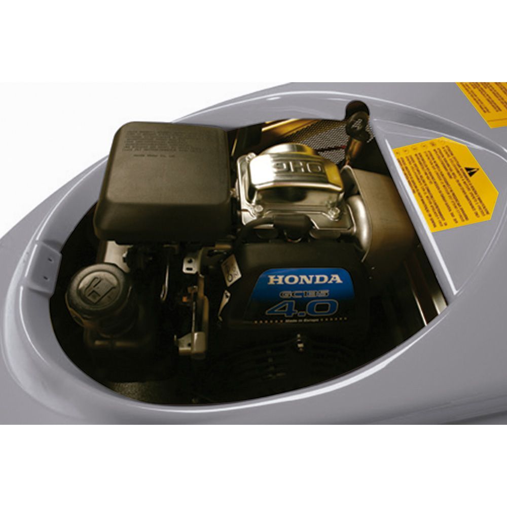 KRUGER Varredoras industriais compactas – Gasolina Honda 5.5 hp / Bateria 12 V (45 L)