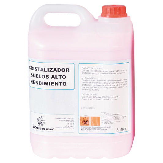 Produto para cristalizar superfícies de mármore e terraço
