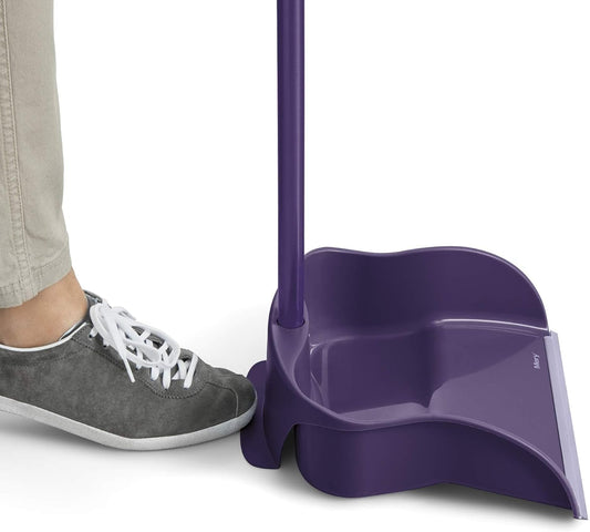 MERY Pá de Lixo com Cabo Lilás - Qualidade, Prática e Durável