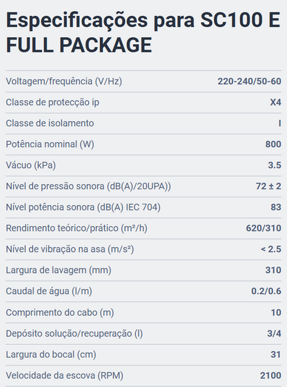 NILFISK SC100 E