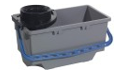 NUMATIC Balde Cinzento 18L SRK14
