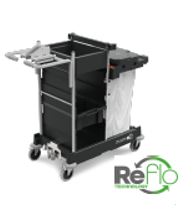 NUMATIC Carrinho de Limpeza Profissional SM5 com Saco e Estrutura Fechada