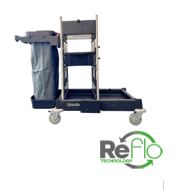 NUMATIC Carro de Limpeza SM1 com Base e Estrutura Fechada