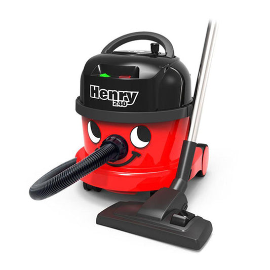 NUMATIC Henry240 Eco – Aspirador Profissional de Pó com Economia de Energia, Alta Potência e Capacidade de 9L