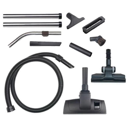 NUMATIC Hetty Plus – Staubsauger mit Beutel, hohe Effizienz, Edelstahlrohre und HEPA-System