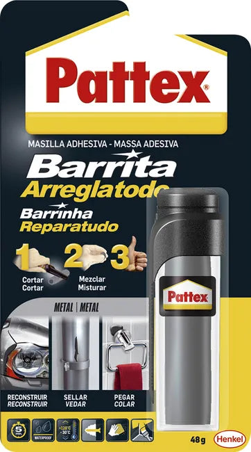 PATTEX Reparatur-Sticks Schnelltrocknend - 12 Stück Packung