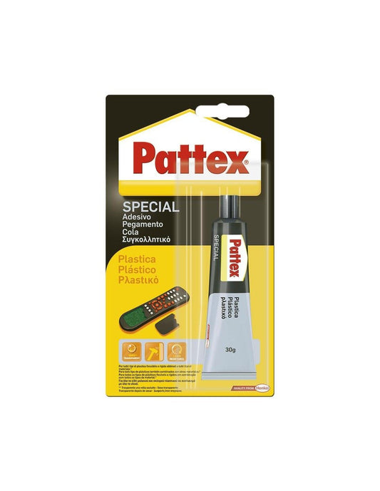 PATTEX Cola Especial Plásticos  - Embalagem com 6 unidades