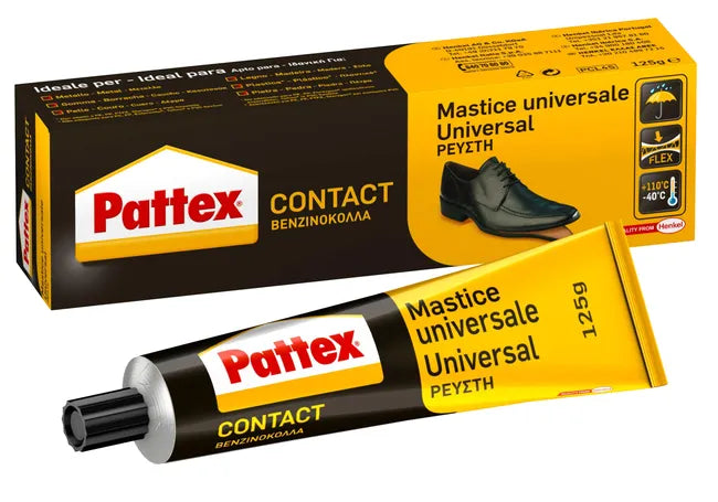 PATTEX Cola de Contacto Líquido Universal - Embalagem com 12 Unidades
