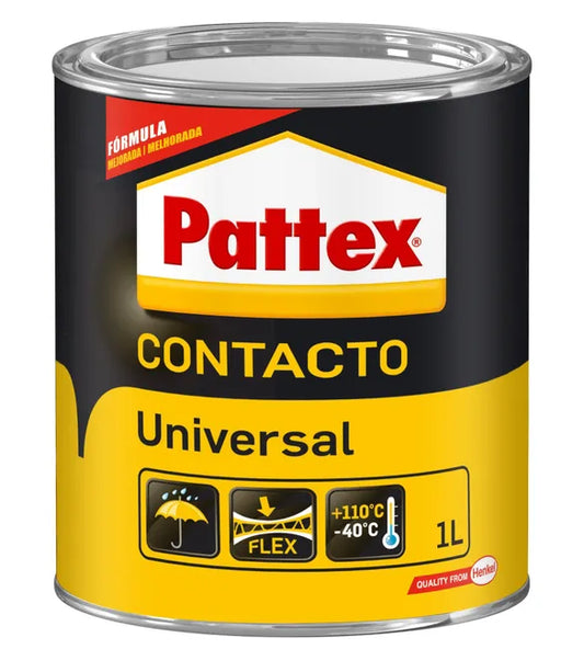 PATTEX Cola de Contacto Líquido Universal - Embalagem com 12 Unidades