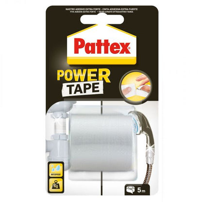 PATTEX Power Tape Klebeband 5 m – Packung mit 12 Stück