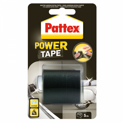 PATTEX Power Tape Klebeband 5 m – Packung mit 12 Stück