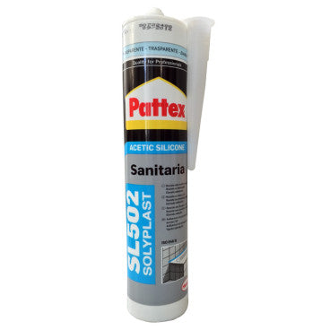 PATTEX Vedante de Silicone Acético SL 502 Sanitários