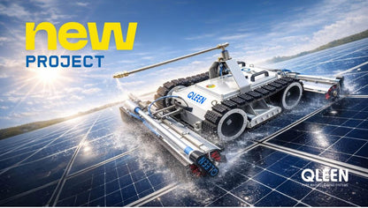 Robô Limpeza Painéis Solares Limpeza painéis fotovoltaicos