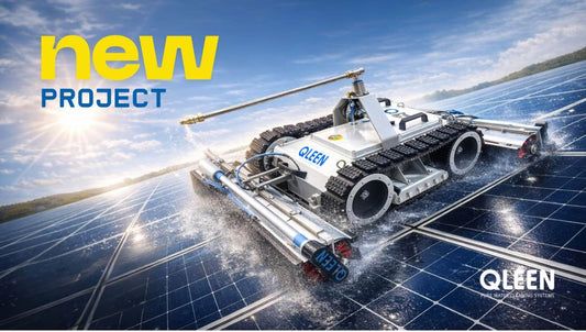 Robô Limpeza Painéis Solares Limpeza painéis fotovoltaicos