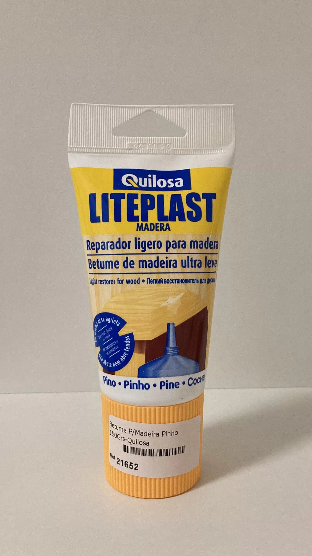 QUILOSA LITEPLAST Massa Reparadora Madeiras