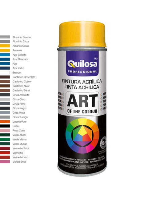 QUILOSA Tinta Spray Acrílica com Secagem Rápida