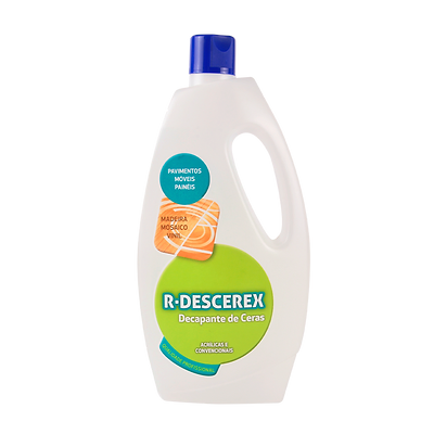 R-DESCEREX Decapante de Ceras – Remove Ceras Acrílicas e Convencionais, Ideal para Pavimentos, Móveis e Revestimentos