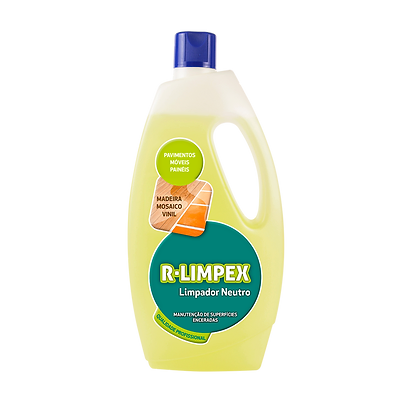 R-LIMPEX Limpador Neutro – Detergente Concentrado para Manutenção de Superfícies com Ceras Acrílicas e Pavimentos Delicados