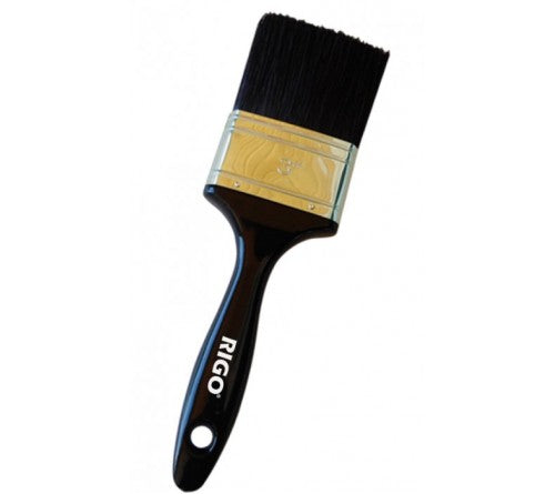 RIGO Super-Pinsel aus Naturborsten mit PP- und Edelstahlgriff