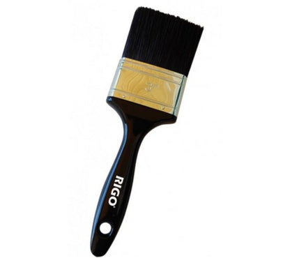 RIGO Super-Pinsel aus Naturborsten mit PP- und Edelstahlgriff