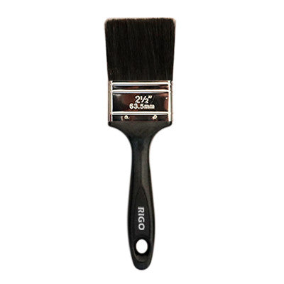RIGO Super-Pinsel aus Naturborsten mit PP- und Edelstahlgriff