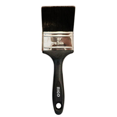 RIGO Super-Pinsel aus Naturborsten mit PP- und Edelstahlgriff