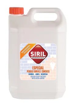 SIRIL Desincrustante Profissional Especial para Pedras Duras e Cimentos